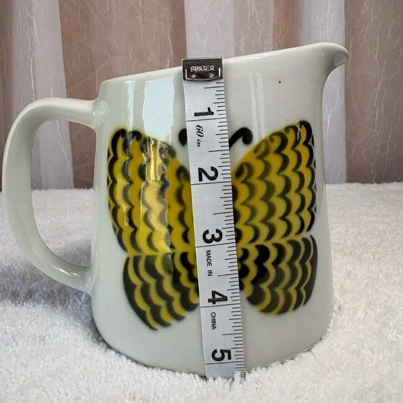 Vintage Kai Franck Arabia Finland “Perho” (Butterfly) Pitcher-Preowned, VGC - Picture 9 of 10